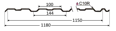 Профнастил GL-10R