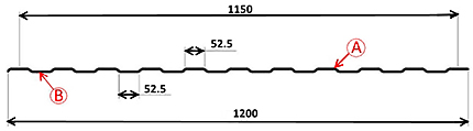 Профлист С-8х1150