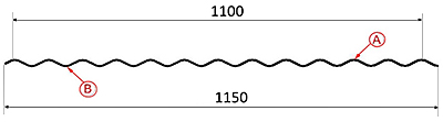 Профлист МП-18х1100-А